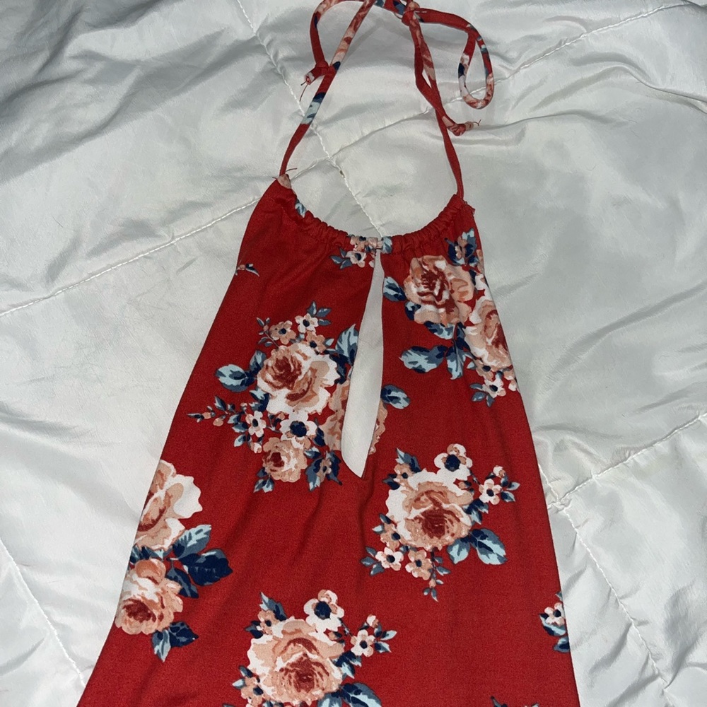 Flower bodysuit